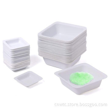 100ml Plastic Weighing Dish: Laboratory Sample Balance and Boat